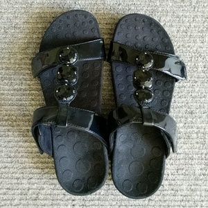 Vionic sandals with Orthaheel technology